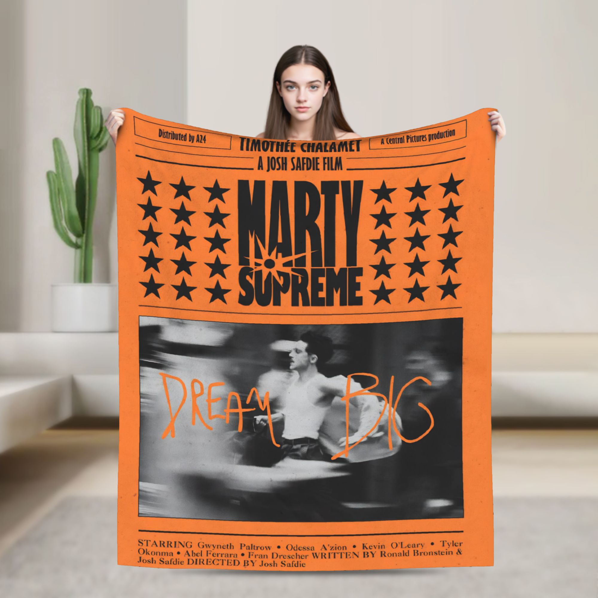 Table Tennis Marty Supreme - غطاء بطانية تنس الطاولة من مارتي