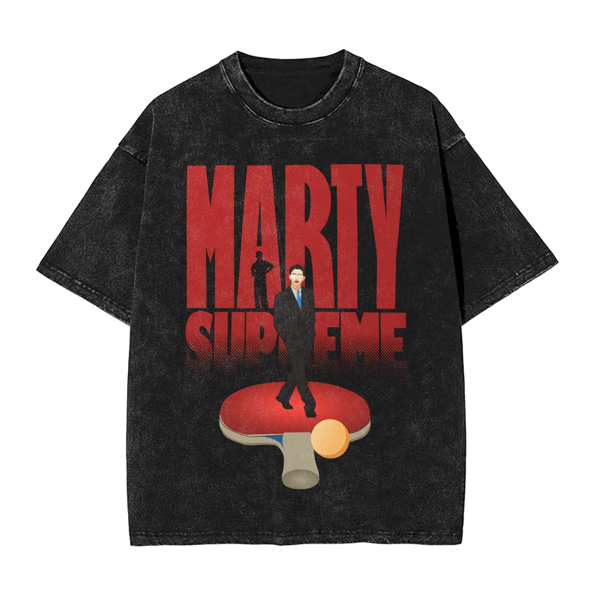 Table Tennis Marty Supreme - تي شيرت مارتي تيموثي شالاميت فينتاج