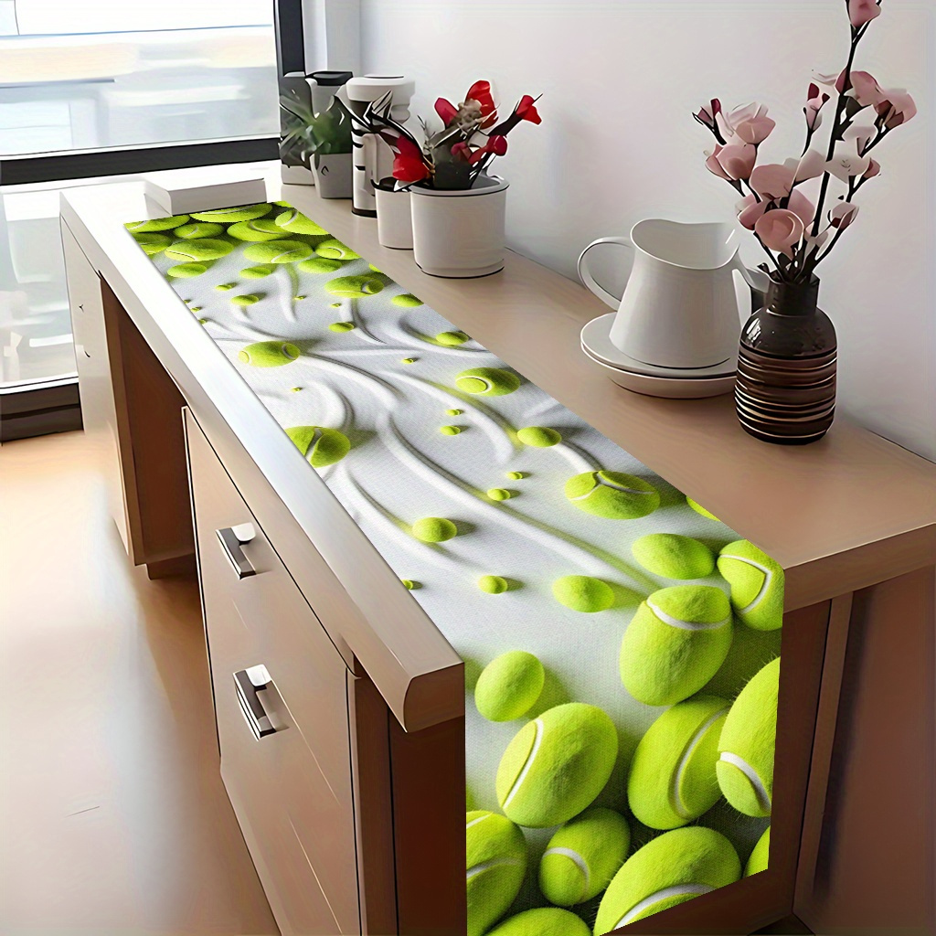 مفرش طاولة على شكل كرة تنس قطع - مراجعة Table Tennis News Today وسعره