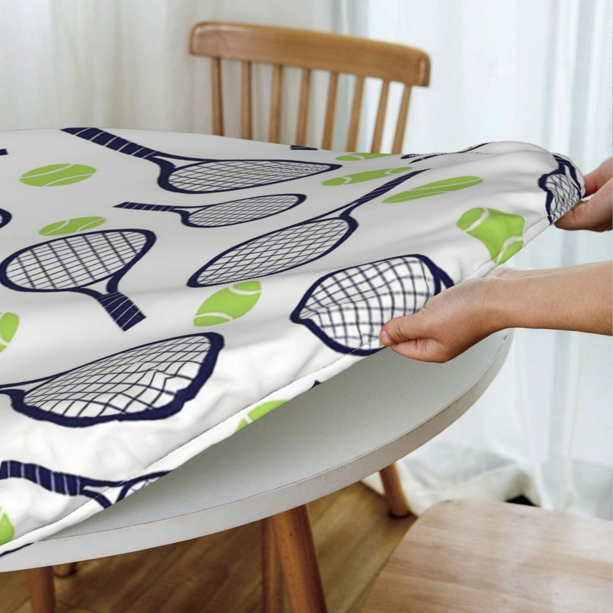 مفرش طاولة دائري مقاوم للماء و - مراجعة Table Tennis News Today وسعره