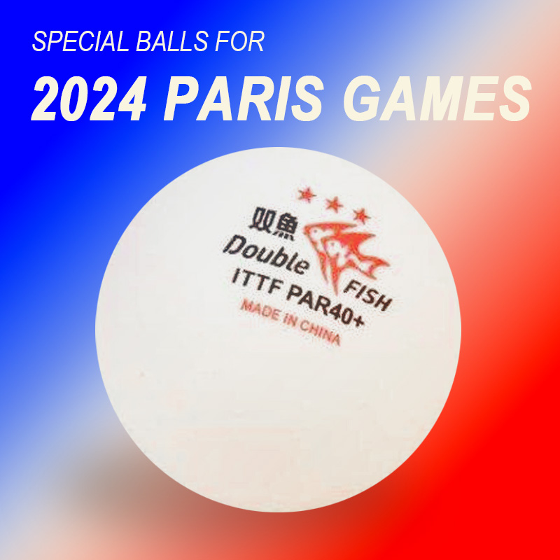 كرات تنس طاولة مزدوجة السمكة 4 - مراجعة Table Tennis France وسعره