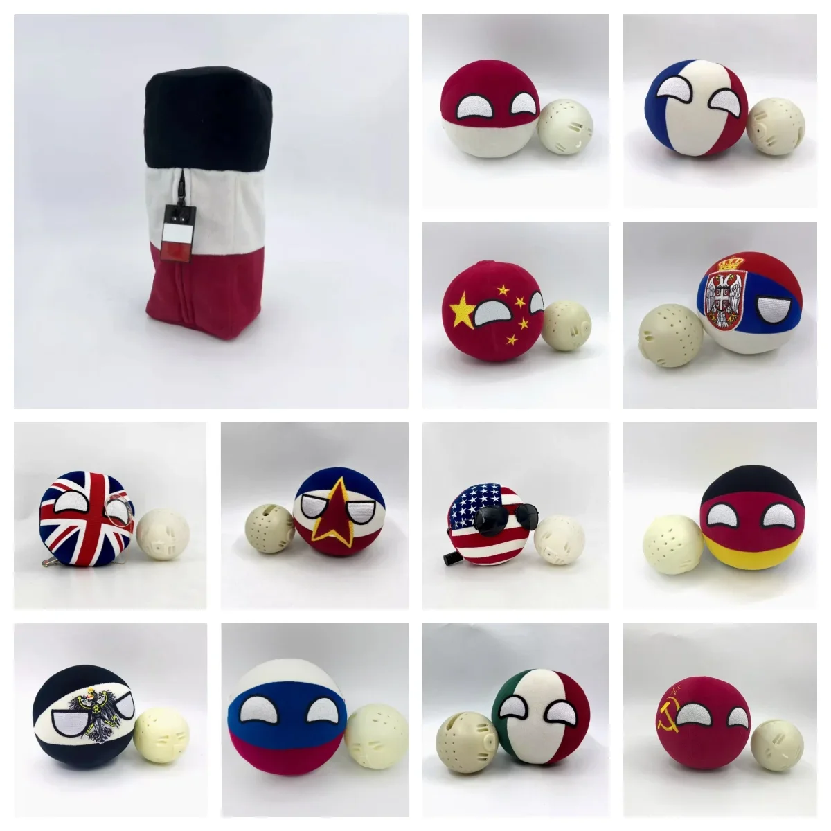 CountryBalls دمية قطيفة ألماني - مراجعة Table Tennis France وسعره