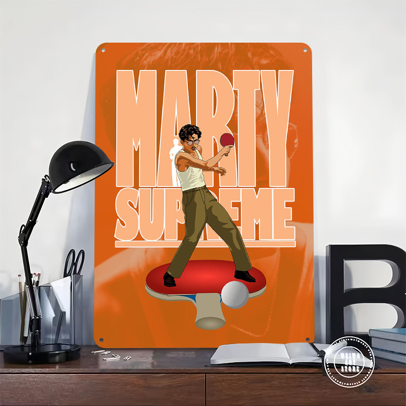 ملصق معدني لتنس الطاولة من مار - مراجعة Table Tennis Marty Supreme وسعره