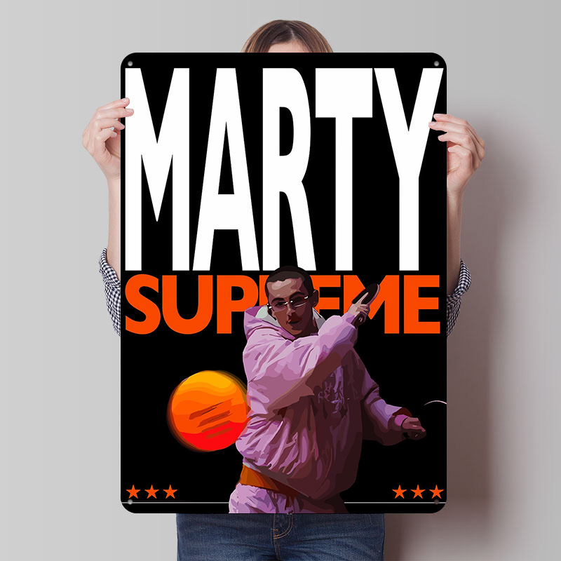 ملصق معدني فني لتنس الطاولة من - مراجعة Table Tennis Marty Supreme وسعره