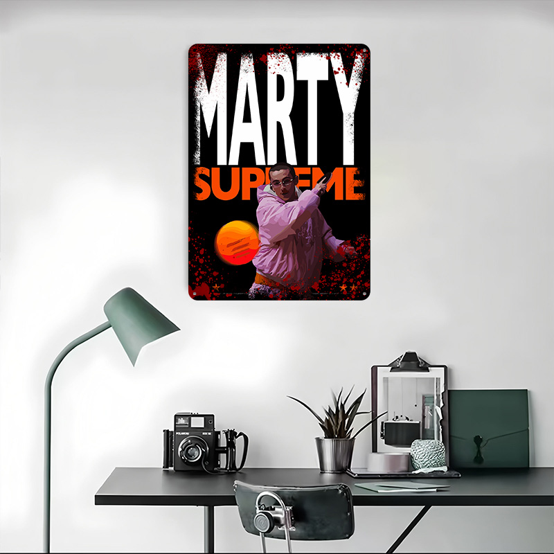 ملصق معدني فني لتنس الطاولة من - مراجعة Table Tennis Marty Supreme وسعره
