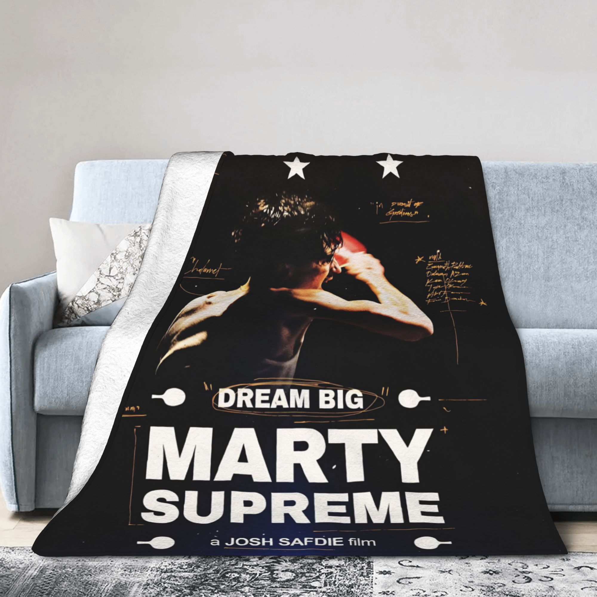 بطانيات مارتي سوبريم من الصوف  - مراجعة Table Tennis Marty Supreme وسعره